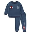 thumbnail image 2 of Marvel Spider-Man Crew Neck Sweatshirt and Pants Set (Boys), 2 Piece Set, Sizes 4-7, 2 of 8