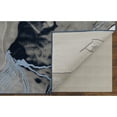 thumbnail image 4 of Feizy Gaspar Modern Abstract, Blue/Gray/Ivory, 5'2" x 7'2" Area Rug Easy Care Fade Resistant Stain Resistant Industrial Watercolor Floor Rug for Living room Bedroom, 4 of 8