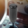 thumbnail image 4 of jiaping Generic Manual Gear Shifter Decorations, Carbon Shifter Knob Cylindrical, 4 of 9