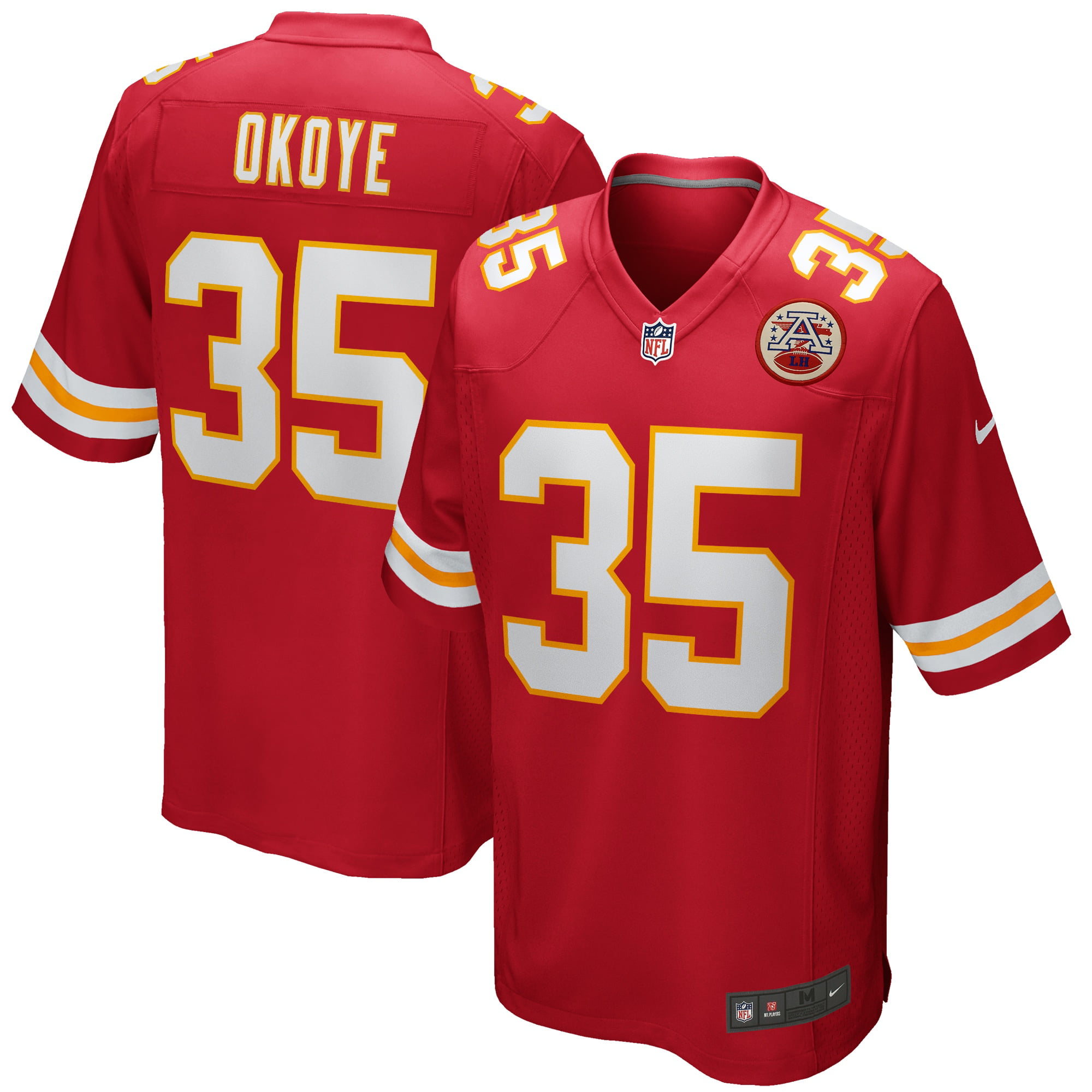 Christian Okoye Kansas City Chiefs Nike Game Retired Player Jersey - Red - Walmart.com