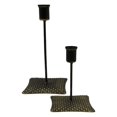 thumbnail image 1 of Juego de candelabros modernos de 2 uds., centro de mesa decorativo de hierro, pilar de candelabro para habitación, mesa, comedor, decoración, regalo negro BLESIY Porta vela, 1 of 4