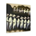 thumbnail image 2 of Picket Line Protesting - Canvas, 2 of 10
