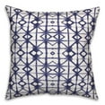 thumbnail image 2 of Creative Products Geometric Shibori Blue 20 x 20 Indoor / Outdoor Pillow, 2 of 3