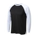 thumbnail image 1 of pstuiky camisas de hombre de manga larga, Camisa deportiva ligera y transpirable de manga larga con cuello redondo y bloques de color para hombre Tops de hombre xxl, 1 of 3