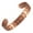 Brown, variant on Jewelry Pure Copper bangles Bracelets for Men，Set of 2