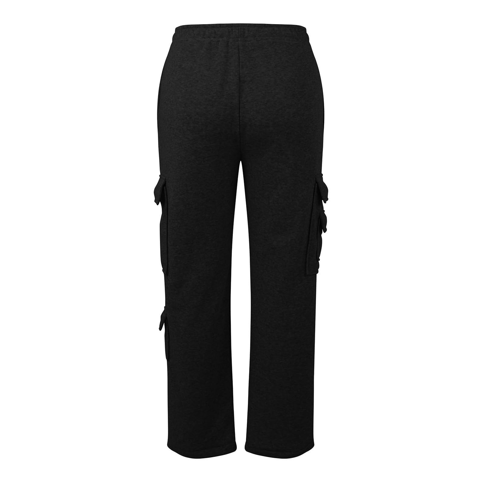 YYDGH Womens Cargo Sweatpants Wide Leg High Waisted Fall Pants for ...