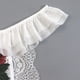 thumbnail image 2 of Gibobby Conjunto de lencería Sexy Lenceria Mujer de una Pieza Erotica Baby Doll Sexy Conjunto de Ropa Interior Sensual para Mujer(Blanco, M), 2 of 5