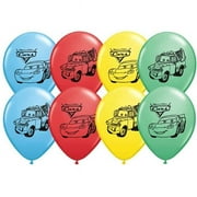 Loftus International Q6-4012 11 in. Disney Cars Assorted Colors Balloon