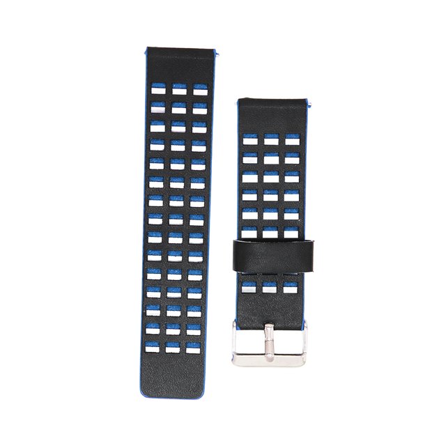 Banda de Cuero de Cuero Compatible para reemplazo de la Banda de Vigilancia de 22 mm Pulseras de pulsera de Correa