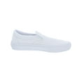 thumbnail image 2 of Vans Mens Skate Slip-on Leather Lifestyle Skate Shoes White 8 Medium (D), 2 of 3