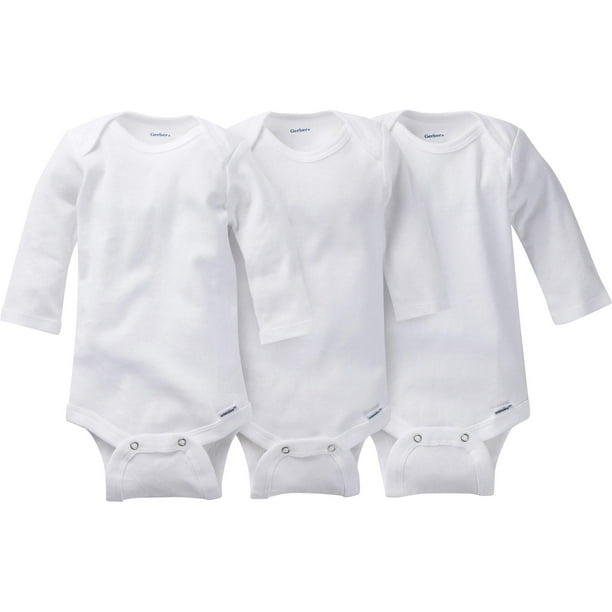 Gerber Gerber Newborn Baby Onesies Brand Organic Long Sleeve