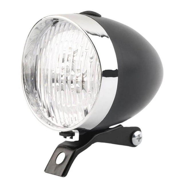 Xingzhi Bike Light Set, Super Bright 3 LED Bicycle Front Lights and 2 Mode Black