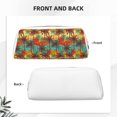 thumbnail image 5 of Uemuo Colorful Hawaii Palms Printed Leather Pencil Case, Pencil Pouch, Portable Pencil Bag, Pen Case for& Office, 5 of 7