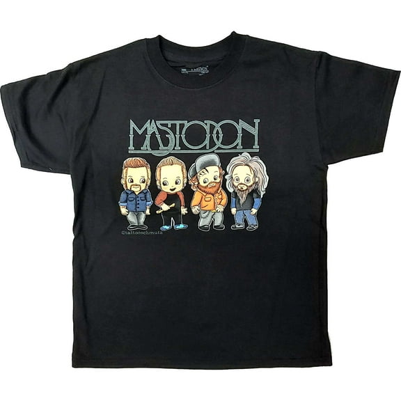Mastodon Kids T-Shirt: Band Character (11-12 Years)