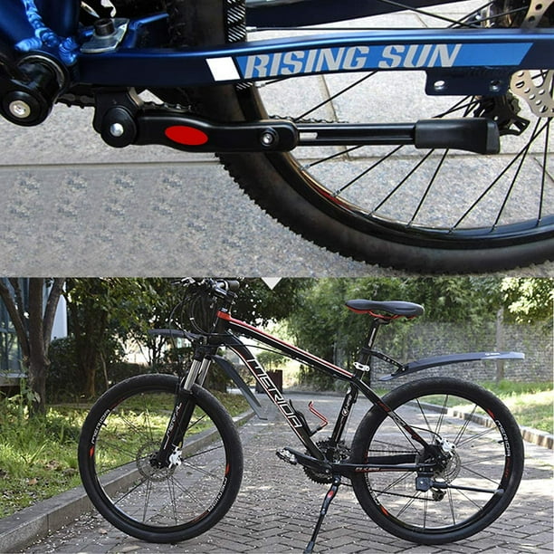 Zerone béquille de bicyclette pour le vélo d'enfants 2 pièces support