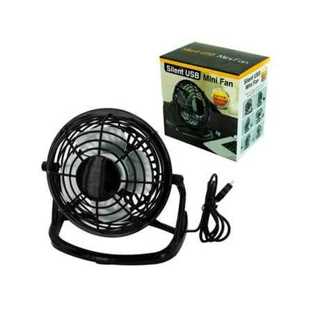 

Bulk Buys OB826-12 Silent Usb Mini Fan -Pack of 12