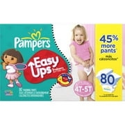 Pampers - Easy Ups Training Pants - Value Pack, Girl (sizes 2T/3T, 3T/4T, 4T/5T)