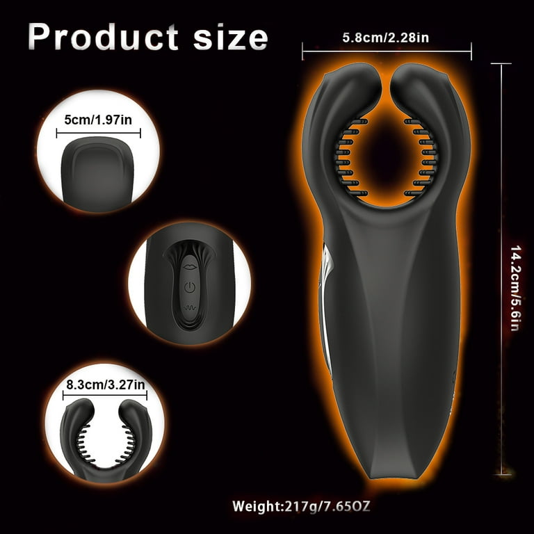 vibrating massager for men Male Masturbator Massager for Men with 10 Sucking & Thrusting Modes