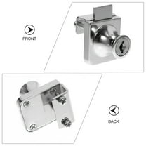 ROSENICE 1Set Display Cabinet Lock Zinc Alloy for Home and Retail