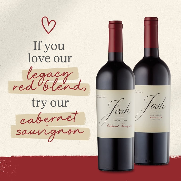 Josh Cellars Legacy Red Blend California Red Wine, 750 mL Bottle