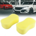 thumbnail image 2 of Unique Bargains 2 Pcs Durable Practical Vehicle Car Wash Sponge Bone Shaped Block Yellow 20x10x5cm, 2 of 4