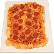 CucinaPro Pizza Stone for Oven, Grill, BBQ- Extra Thick 5/8 Cordierite Rectangular Baking Stone for Better Cooking- 16 x 14 Pan- Holds High Temp For Crispy Crust