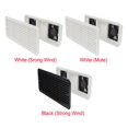 thumbnail image 3 of RV Side-Mounted Air Outlet Cover RV Side-Mount Dual Window Fan Black/White Air Inlet, 3 of 7