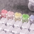 thumbnail image 3 of YIGSECU Creative Heart Keycap SA Height for Customizing Mechanical Keyboards with Switches Compatibility, 3 of 14