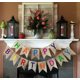thumbnail image 2 of Happy Birthday Burlap Banner Colorful Bunting Banner Garland Flags for Birthday Party Decorations Rustic Birthday Sign, 2 of 4
