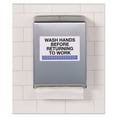 thumbnail image 3 of Durable Permanent Id Labels With Trueblock Technology, Laser Printers, 5 X 8.13, White, 2/sheet, 50 Sheets/pack, 3 of 7