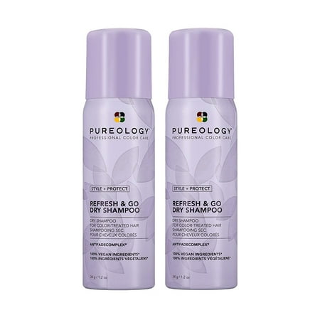 Pureology Style + Protect Refresh & Go Dry Shampoo 1.2 oz - Pack of 2