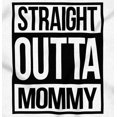 thumbnail image 2 of Straight Outta Mommy Hip Hop Romper Boys or Girls Infant Baby Brisco Brands 6M, 2 of 6