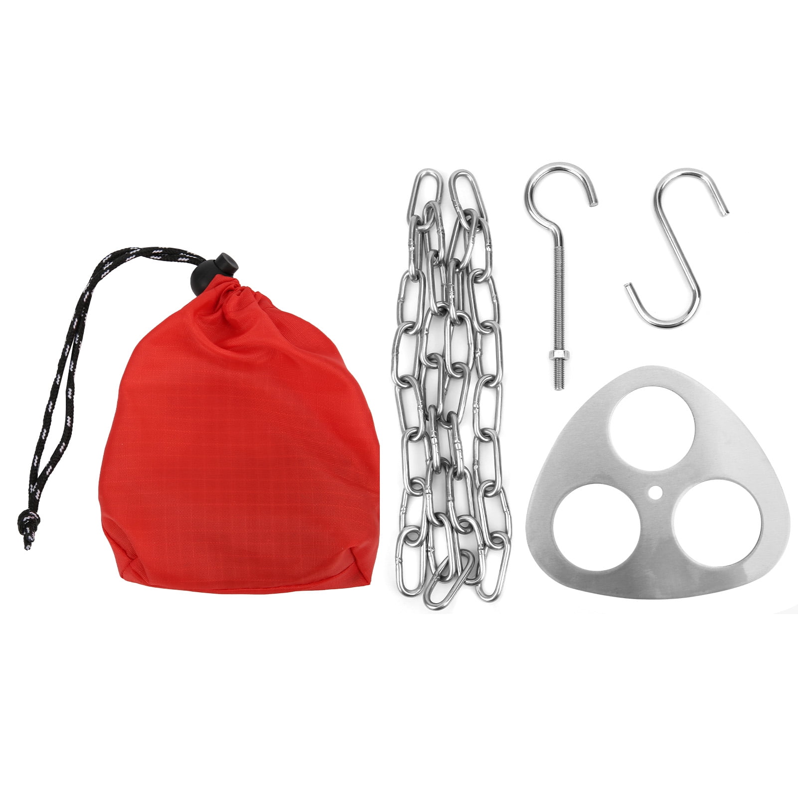 Tripod Grill Board, Stainless Steel 90kg Load Capacity Camping Tripod