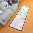 thumbnail image 5 of Long Floor Mat Hallway Carpet 72x24 Inch Area Carpet Non-slip Entrance Carpet Washable Door Mat Kitchen Bedroom Living Room Colorful Beauty Vortex, 5 of 7