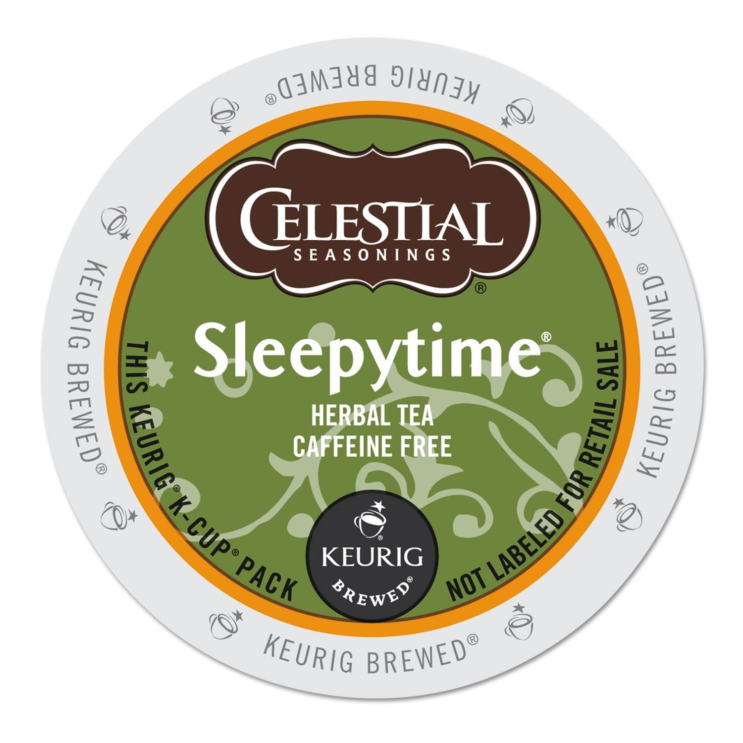 (2 pack) Celestial Seasonings Sleepytime Caffeine-Free Keurig K-Cup Herbal Tea Pods, 12 Count