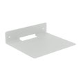 thumbnail image 1 of Estantes de pared metálicos para altavoces, estantes flotantes, soporte resistente y duradero en forma de L para plantas, juguetes, libros y cámaras. Blanco, 1 of 7