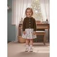 thumbnail image 6 of BemeyourBBs Kids Fall Knit Cardigan Long Sleeve Solid Button Down Sweater, 6 of 9
