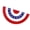 2, variant on Waterproof US Themed LED Lighted Buntings Banners Half Fan Flag For Independence Day Parties And Patriotics Event