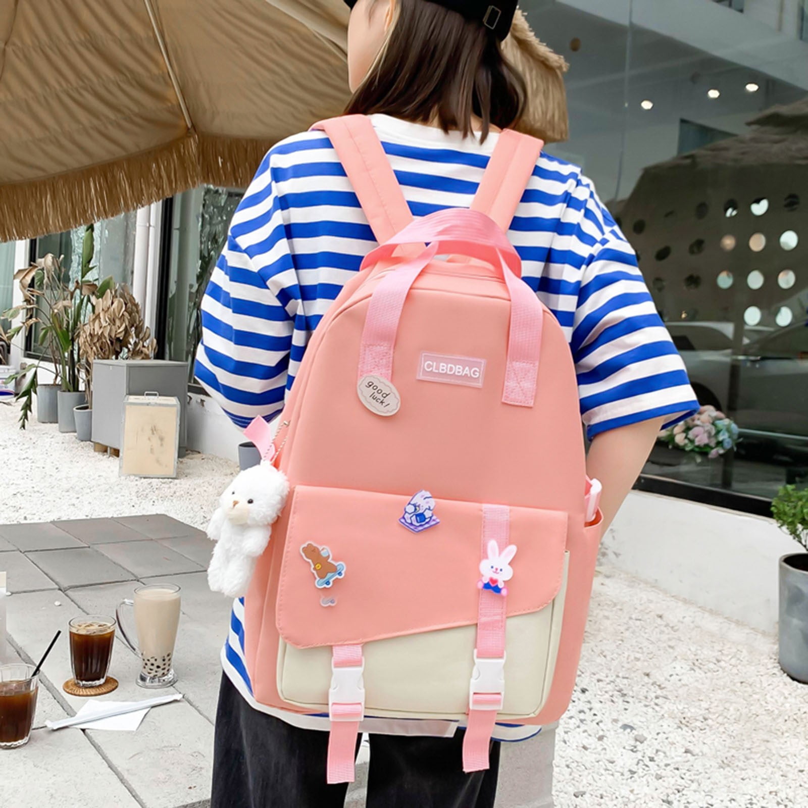 SUSHANG Female Students Fashion Outdoor Leisure School Bag