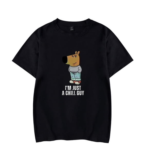 I'm Just A Chill Guy T-Shirt Merch Women/Men Unisex Summer Short Sleeve Tshirt Tee Fashion Streetwear