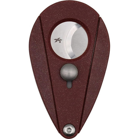 Xikar Xi2 Stainless Steel Cigar Cutter, Bloodstone Red