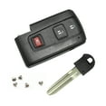 thumbnail image 7 of Anxingo Key Fob Cover Case 2+1 Button with Blank Key Replacement for Toyota Prius 2004-2009 Replacement Shell Keyless Smart Remote Key Case Fob, 7 of 7