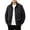 Black, variant on Stand Collar Cargo Jackets for Men Multi Pocket Utility Workwear Zip Up Outerwear Long Sleeve Lightweight Functional Durable Coats