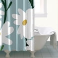 thumbnail image 4 of Waterproof Cute Boho Daisy Shower Curtain 72x72 Inch Boho Style Polyester Unique Shower Curtain for Bathroom Hotel Home Decor with 12 Plastic Hooks, 4 of 5