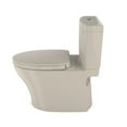 thumbnail image 4 of TOTO MS446124CUMFG#03 Aquia IV 1G Two-Piece Elongated Dual Flush Toilet Washlet+ Ready, Bone Finish, 4 of 12