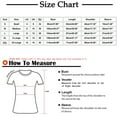 thumbnail image 3 of SDJMa Women's Shirt Tees Funny Cute Short Sleeve Fall T Shirt Hearth Love Shirt Gift Tops Blouse Gift For Couples, 3 of 6