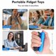 thumbnail image 5 of Adult Massage Gripper Fidget Toy: Stimulating Keychain Spike Grip - Used for Sensory Input, Anxiety, ADHD, Autism, Office Travel, Classroom, Rotating Pain Stimulus Fidget, 5 of 5