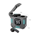 thumbnail image 3 of Clearance Sales Wireless Earbuds Bluetooth 5.3 Headphones 90 Hrs Playtime Earbuds with Wireless Charging Case Power Display Over-Ear Earphones with Earhooks Waterproof Stereo Headset, 3 of 9