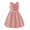 Pink, variant on Arshiner Toddler Girls Summer Dress Back Bowknot Sleeveless Twirly Casual Beach Party Sundress with Pockets