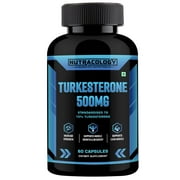 Nutracology Turkesterone (Ajuga Turkestanica Extract) For Muscle Growth And Strength 500Mg (60 Capsules)